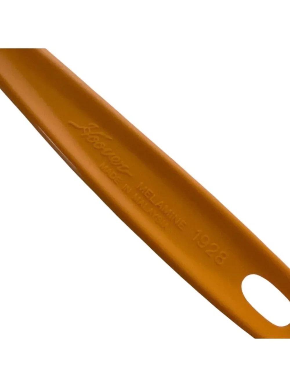 Vintage Hoover Melamine Soup Ladle 1928 Orange Made In Malaysia Kitchen Utensil